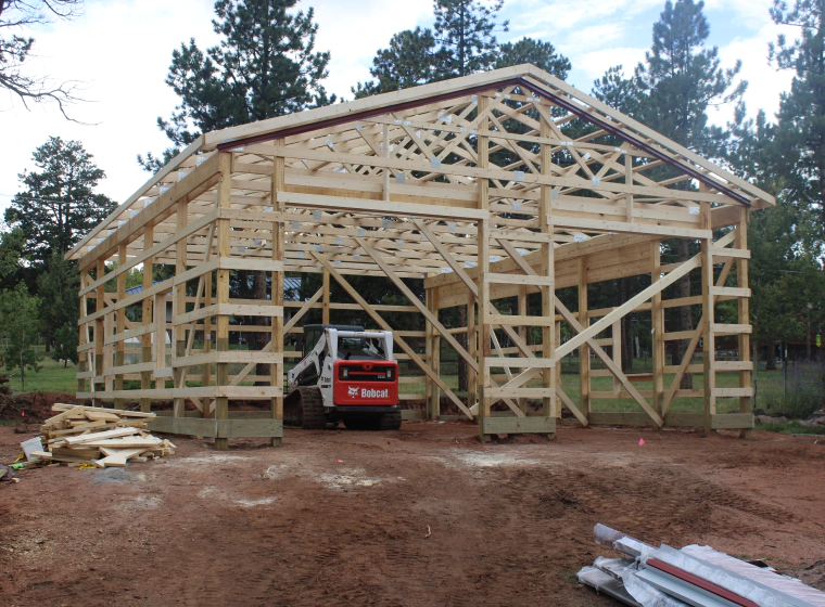 pole barn construction